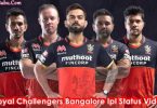 Royal Challengers Bangalore Ipl Status Video