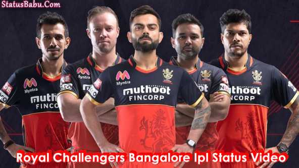 Royal Challengers Bangalore Ipl Status Video