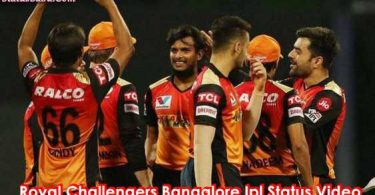 Sunrisers Hyderabad Whatsapp Status HD Video