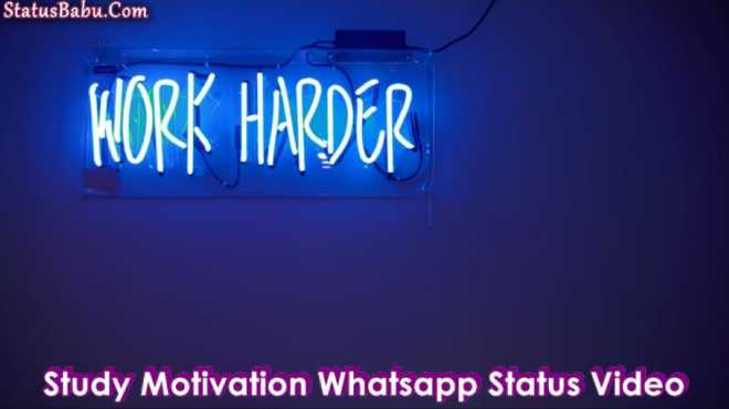 Study Motivation Whatsapp Status Video
